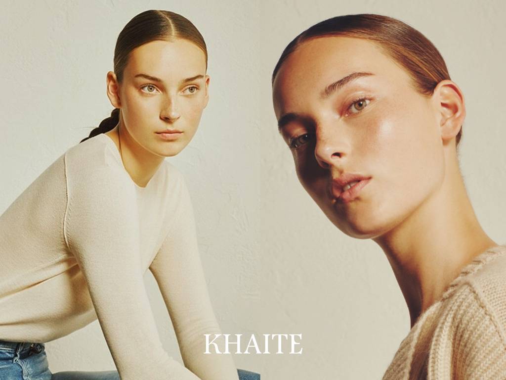 Khaite Branding | A Luxury Fashion Brand Tablet