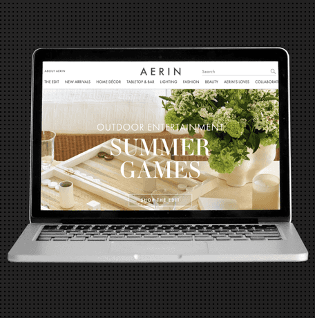 AERIN | As an eCommerce digital agency, we offer an integrated approach to ecommerce growth