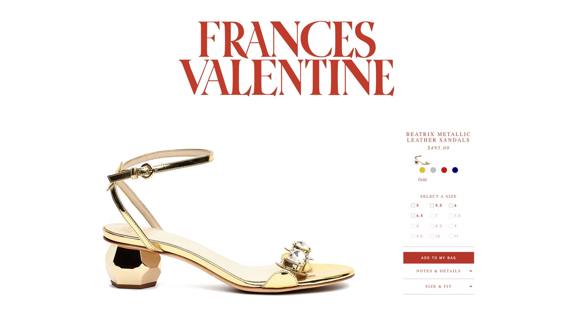 Frances Valentine Shoes Product Page | Francesvalentine.com